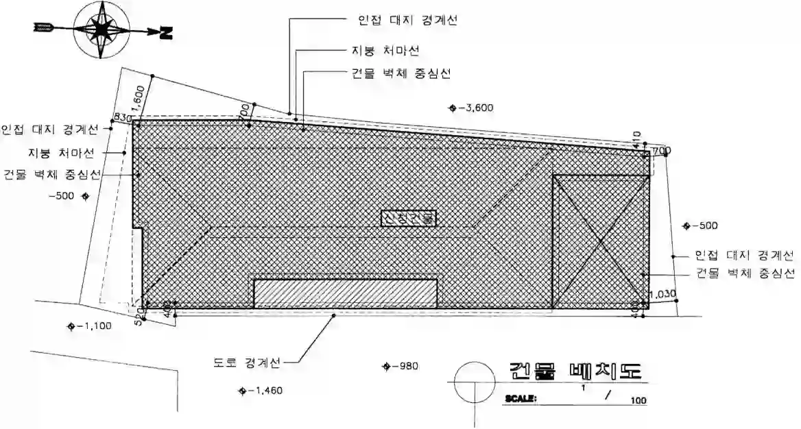 화목빌라 배치도 이미지